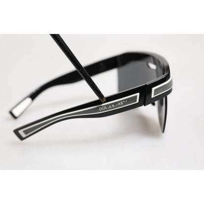 Dolce & Gabbana Black White Street Sporty DG6162 Men Eyewear Sunglasses