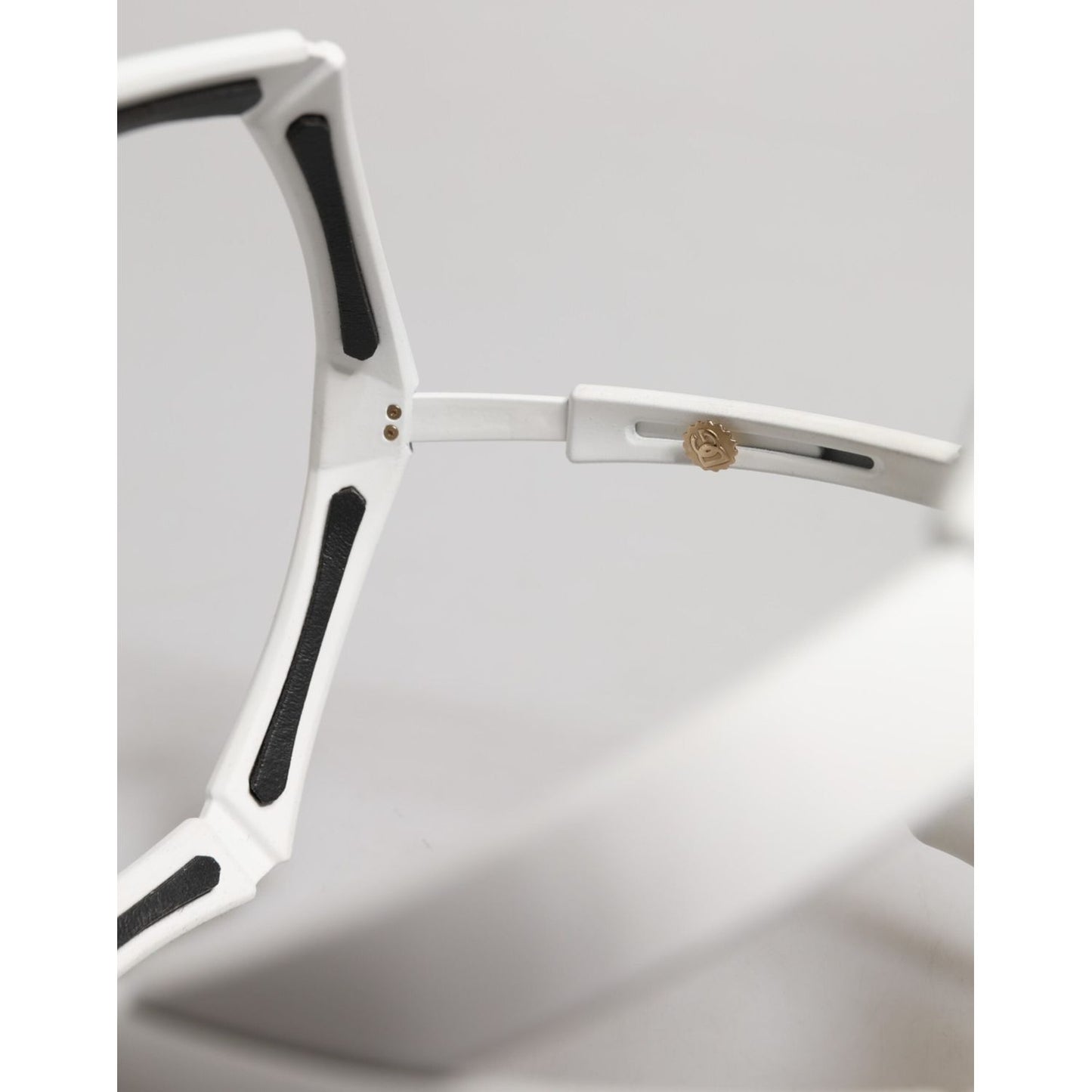 Dolce & Gabbana White Acetate Next Generation Mask Eyewear Sunglasses GLA1377