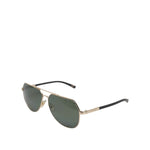Dolce & Gabbana Black 18K Gold Plated Polarized Steel DG2133K Sunglasses GLA1382