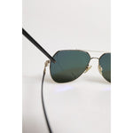 Dolce & Gabbana Black 18K Gold Plated Polarized Steel DG2133K Sunglasses GLA1382