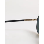 Dolce & Gabbana Black 18K Gold Plated Polarized Steel DG2133K Sunglasses GLA1382