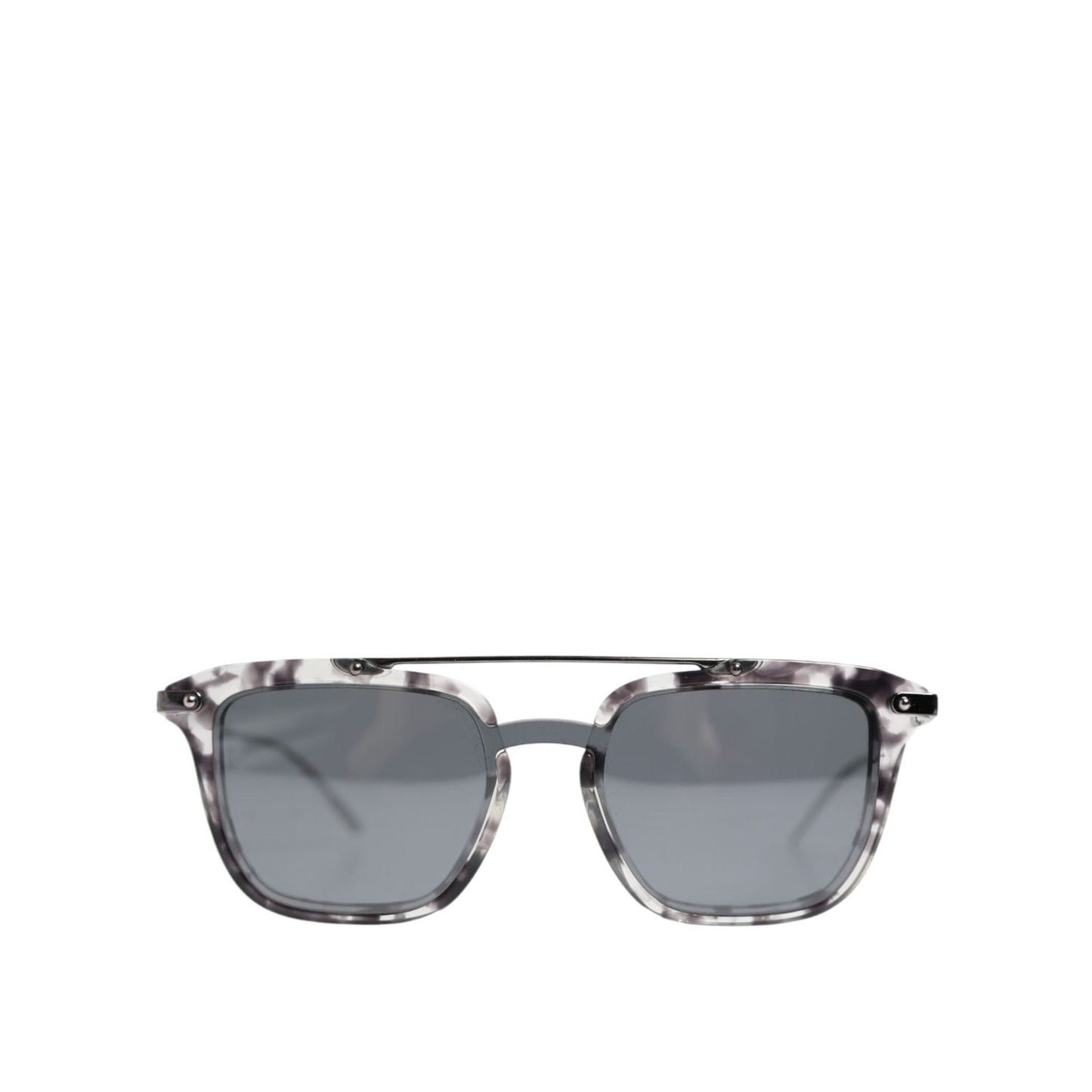 Dolce & Gabbana Gray Havana Acetate Square DG4327 Eyewear Sunglasses GLA1385