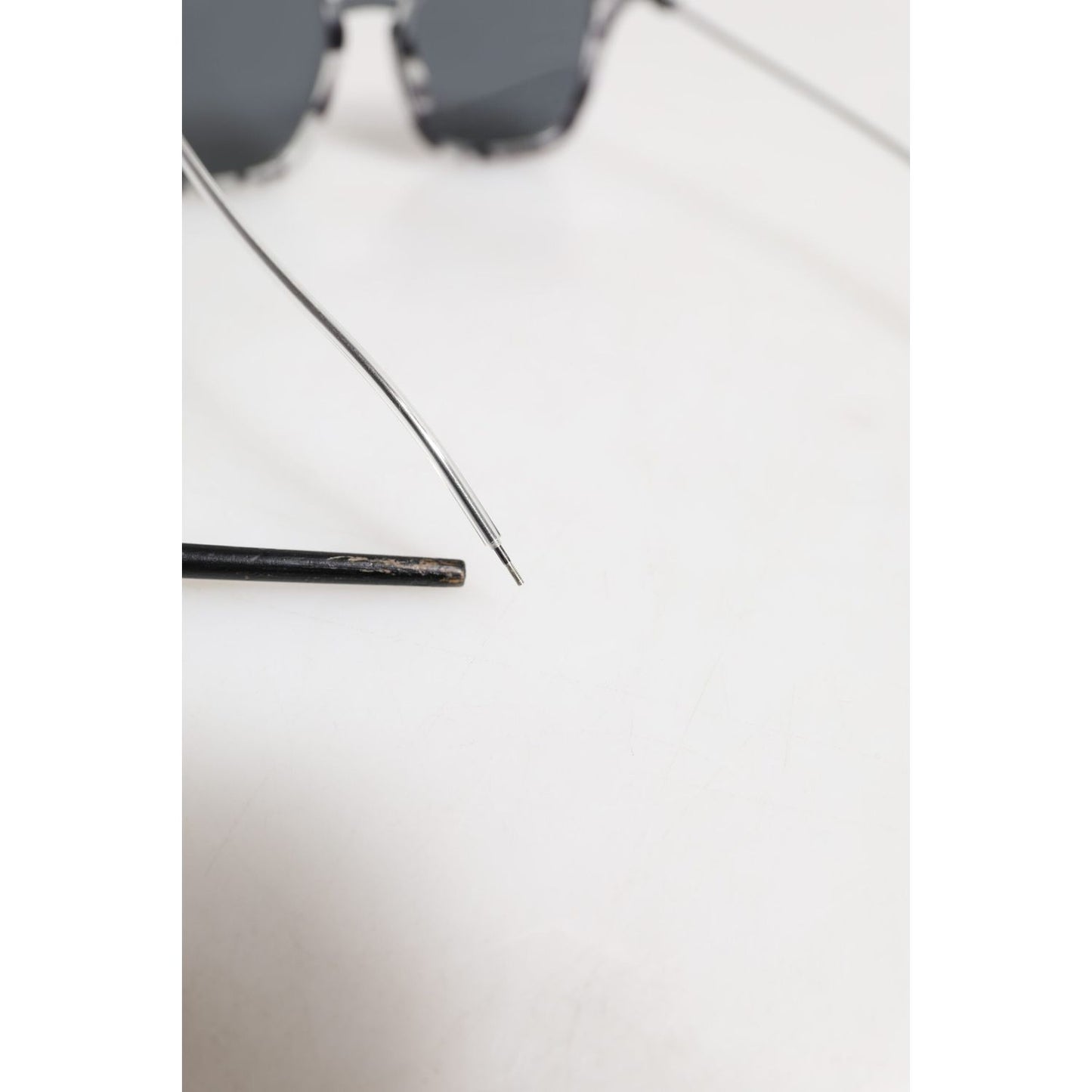 Dolce & Gabbana Gray Havana Acetate Square DG4327 Eyewear Sunglasses GLA1385