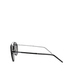 Dolce & Gabbana Black Metal Frame Round DG2276 Eyewear Shades Sunglasses GLA1387
