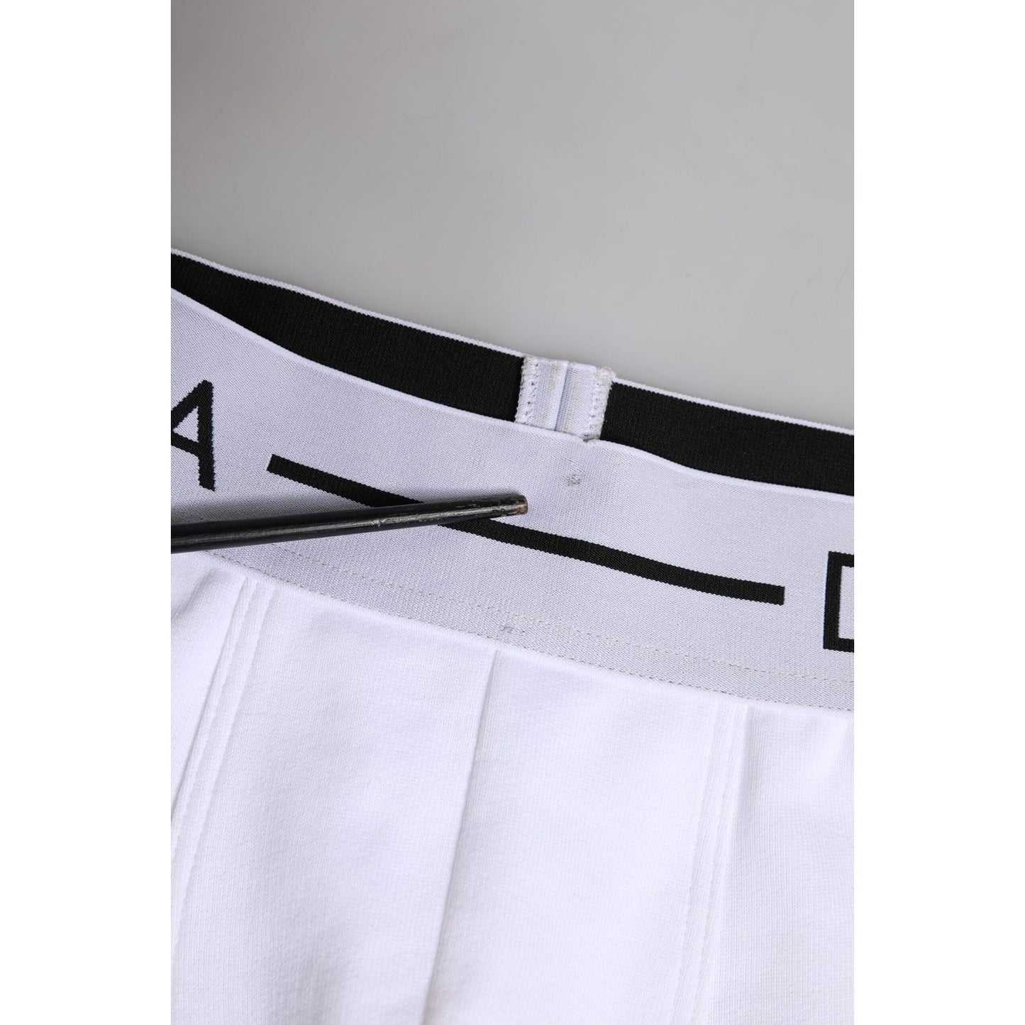 Dolce & Gabbana White Cotton Stretch Regular Boxer Underwear BIK1750-4