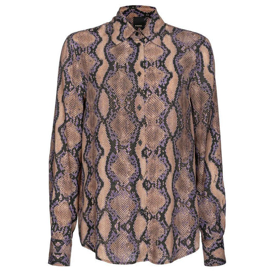 PINKO Multicolor Viscose Shirt PI-15763-IT38|XS