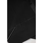 Dolce & Gabbana Black Wool High Waist Wide Leg Pants PAN76556-40