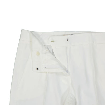 BLANCA VITA White Polyester Casual Pants