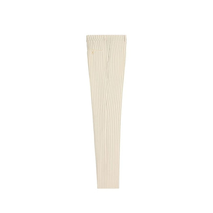 Celine White Wool Flared Pants