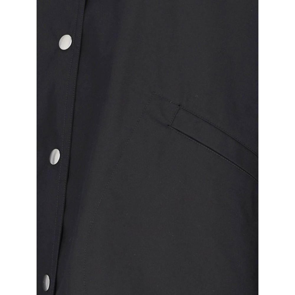 Front view with bag zipped and handles upright.