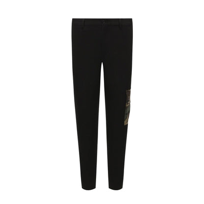 Dolce & Gabbana Black Cotton Cargo Pants