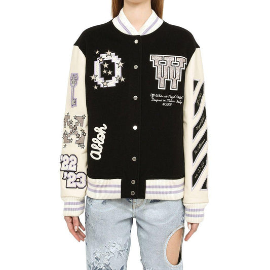 Off-White Wool Bomber Jacket OF-8736643580116-42