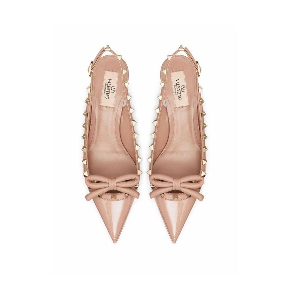 Valentino Garavani Leather Slingback Pumps VA-8800868401364-EU35/US5