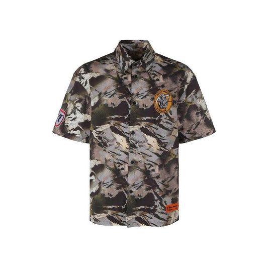 Heron Preston Camouflage Popline Shirt