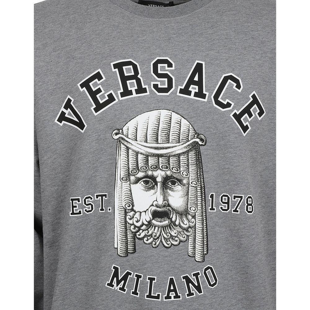 Versace Cotton Crewneck Sweatshirt VE-8736624836820-L