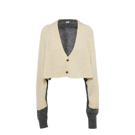 Loewe Cropped Wool Cardigan LO-8735509283028-XS