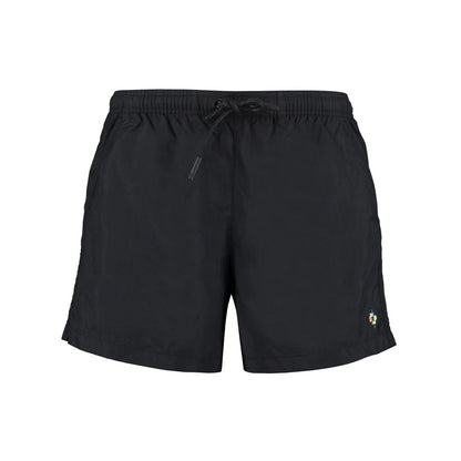 Marcelo Burlon Black Polyamide Short And Mini Shorts