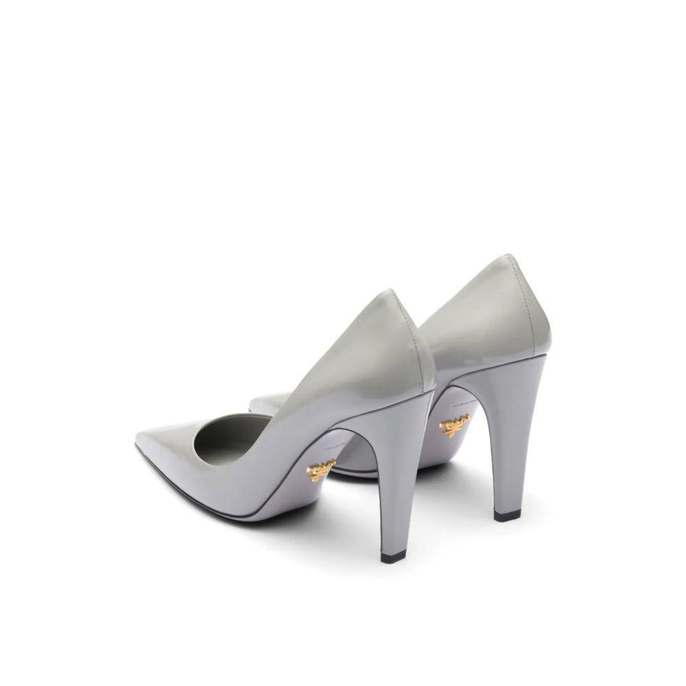 Prada Brushed Leather Pumps