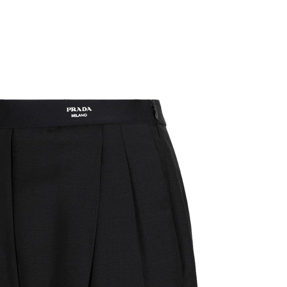 Prada Wool Classic Logo Pants PR-8735548113108-40