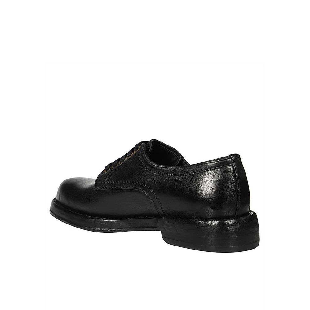 Dolce & Gabbana Black Leather Oxfords And Derbies