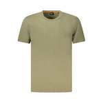 Hugo Boss Green Cotton Men T-Shirt BO-39206-M