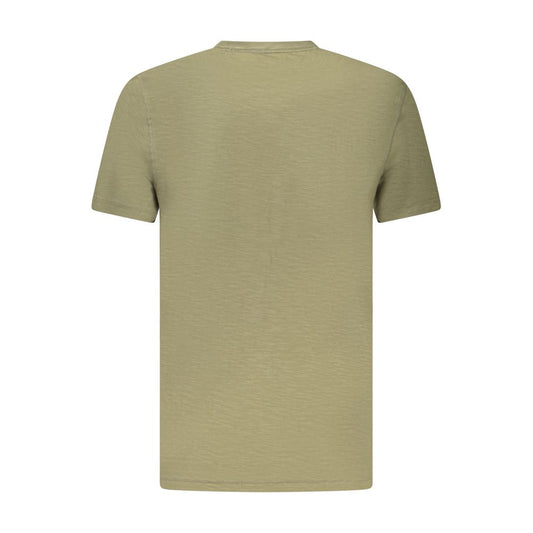Hugo Boss Green Cotton Men T-Shirt BO-39206-M