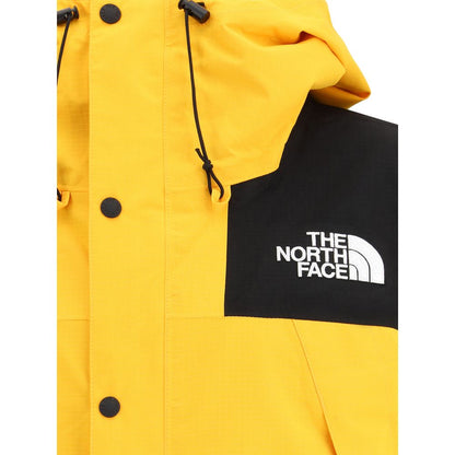 The North Face Yellow Polyamide Shell Jacket