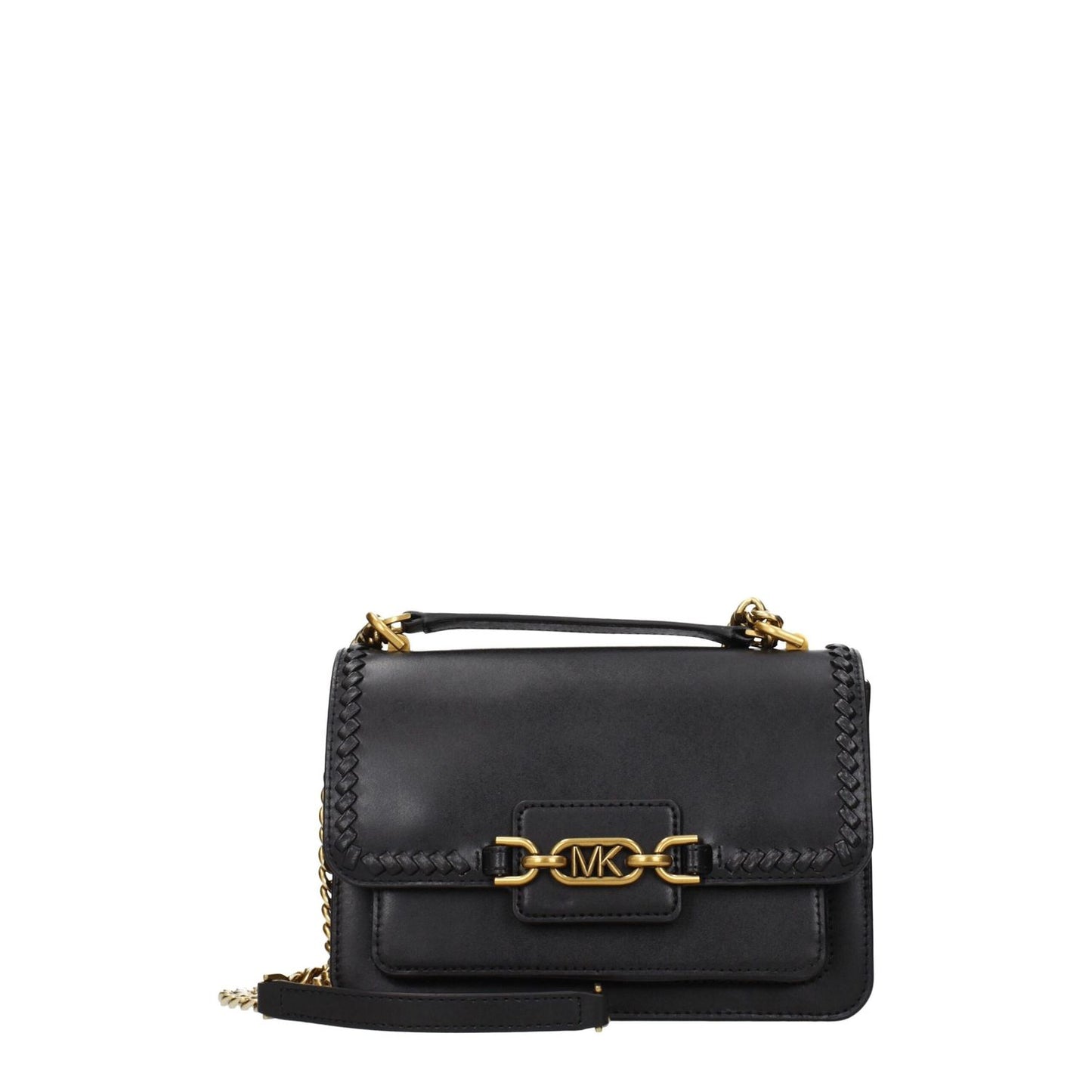 Michael Kors Black Leather Shoulder Bag