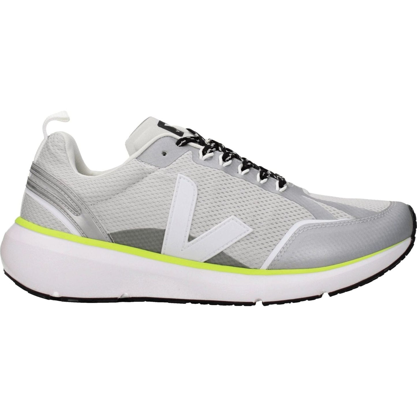 Veja Gray Fabric Athletic Sneakers