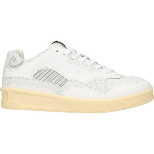 Jil Sander White Leather Low Tops JI-8547288383753-EU41/US8