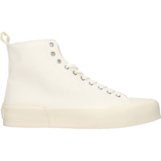 Jil Sander Beige Fabric High Tops JI-8547288416521-EU42/US9