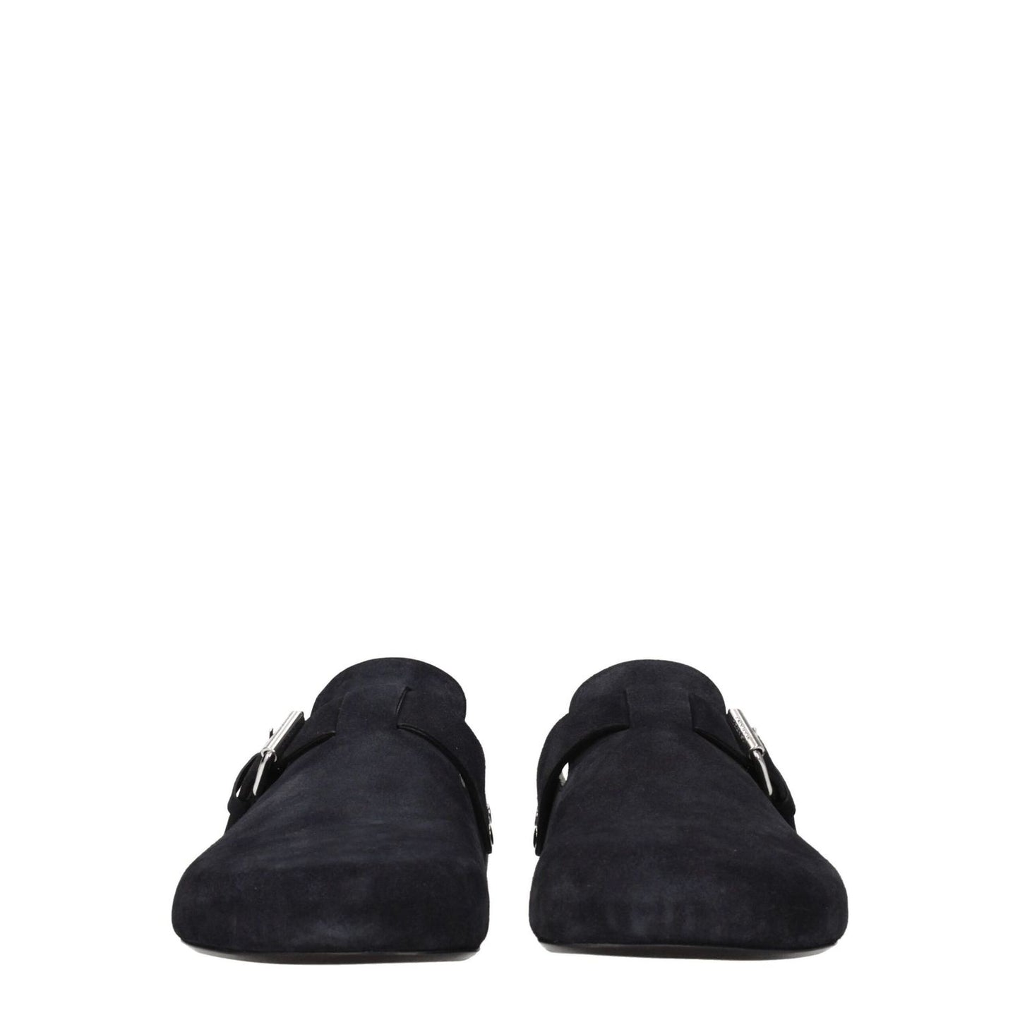 Isabel Marant Black Leather Slippers
