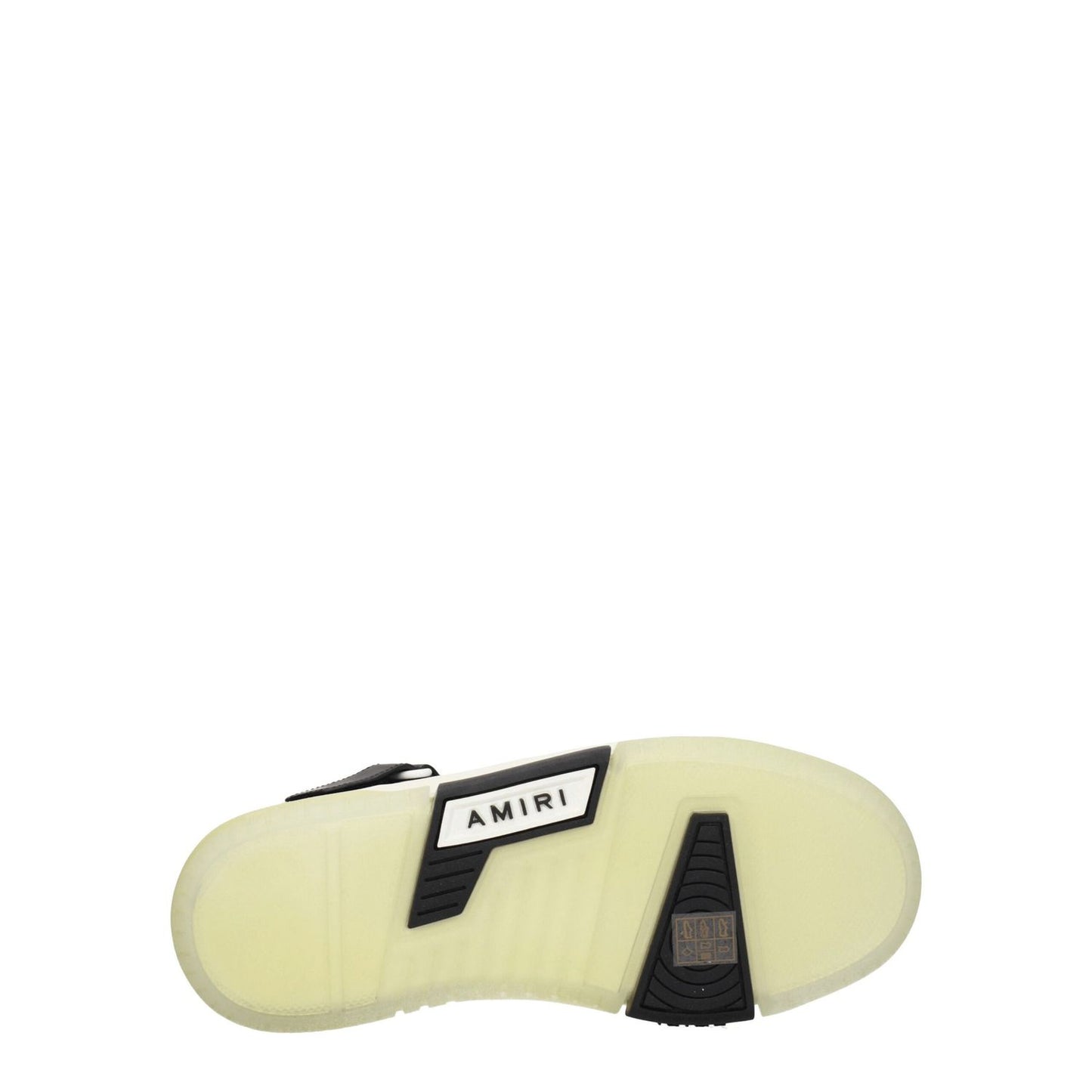 Amiri Black Leather High Top Sneakers