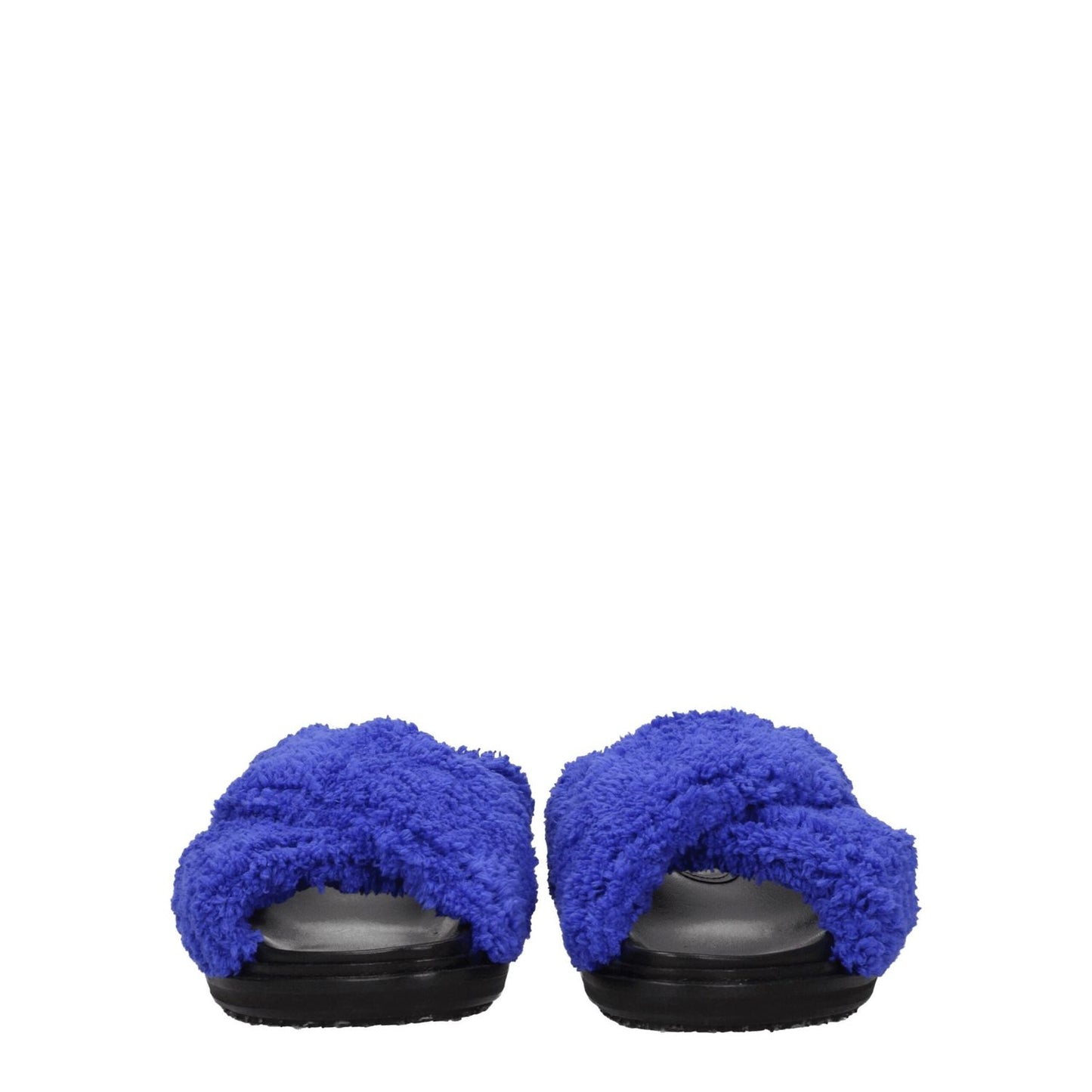 Marni Purple Fabric Slippers Sandals MA-8547346120969-EU36/US6