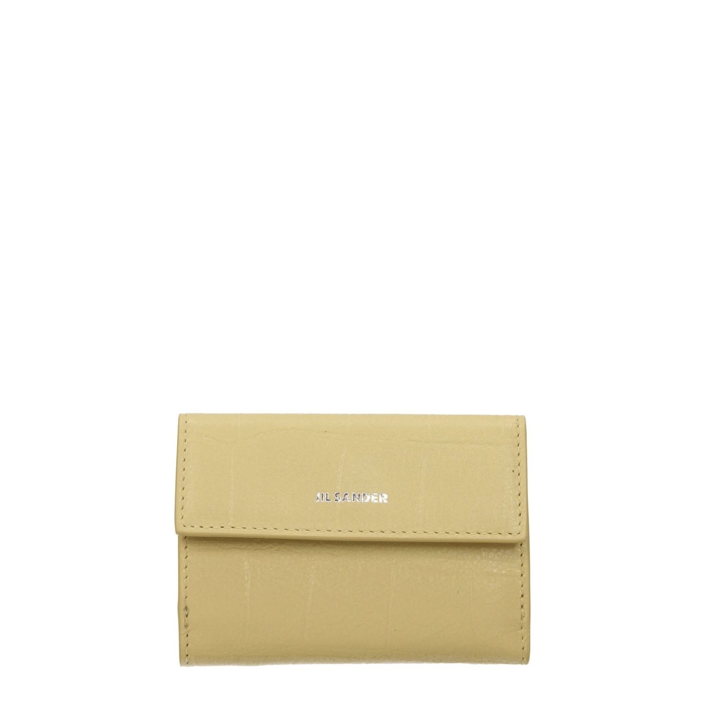 Jil Sander Yellow Leather Wallet