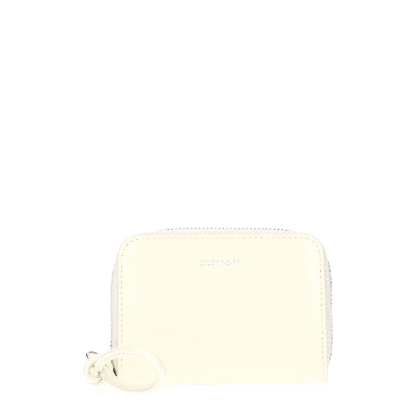 Jil Sander Beige Leather Wallet