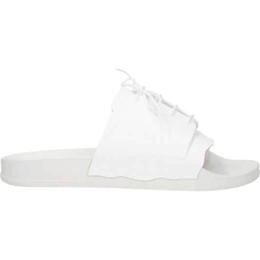 Maison Margiela White Cotton Slippers Sandals MA-8547358736649-EU39/US6