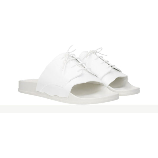 Maison Margiela White Cotton Slippers Sandals MA-8547358736649-EU39/US6