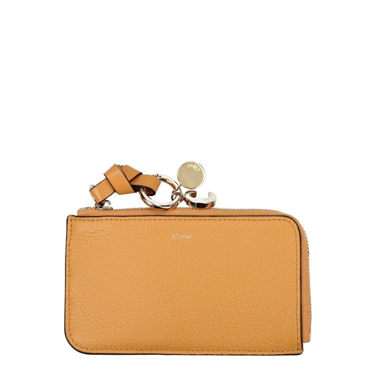 Chloé Orange Leather Wallets CH8547390914825BT
