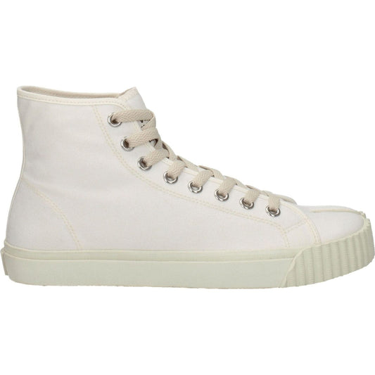 Maison Margiela White Fabric High Tops MA-8547392160009-EU41/US8