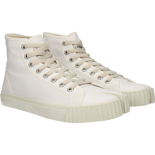 Maison Margiela White Fabric High Tops MA-8547392160009-EU41/US8