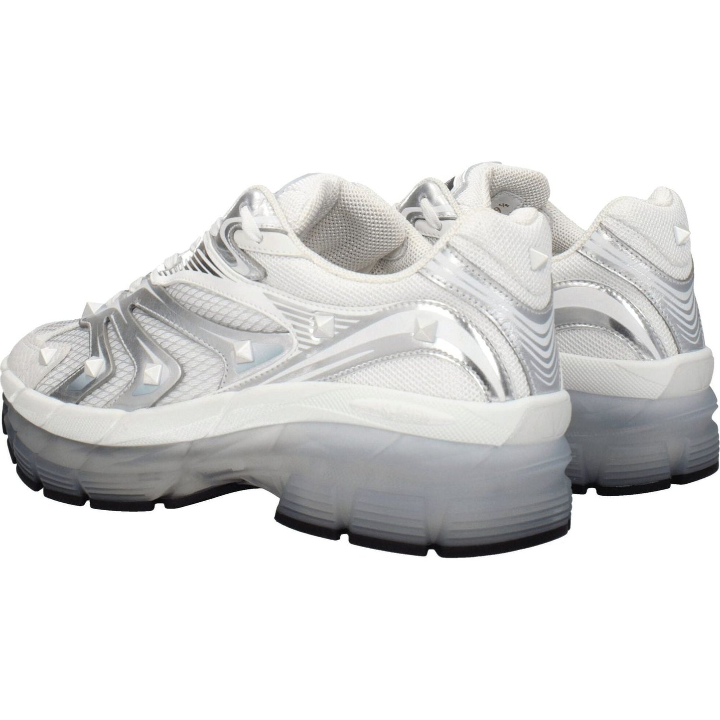 Valentino Garavani White Fabric Athletic Sneakers VA-8547391930633-EU39/US6
