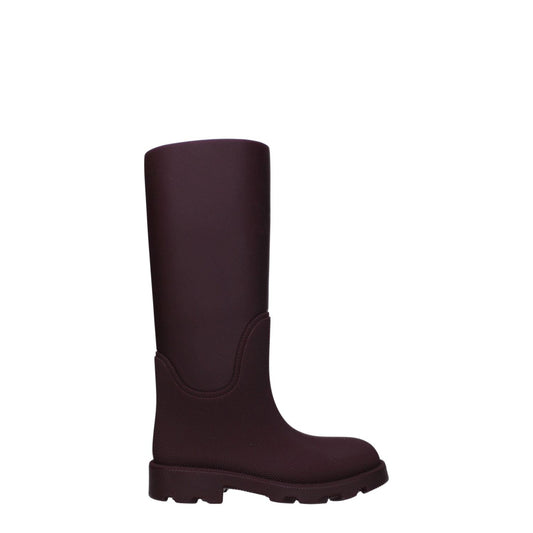 Burberry Red Cotton Rain Boots BU-8547414343945-EU37/US7