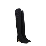 Valentino Garavani Black Fabric Over The Knee