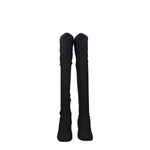 Valentino Garavani Black Fabric Over The Knee