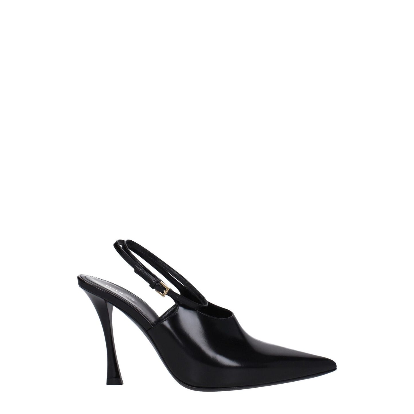 Givenchy Black Leather High Heel Pumps