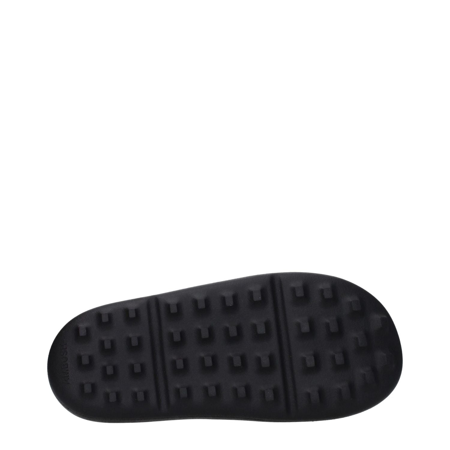 Ambush Black Cotton Slippers