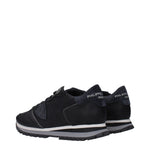 Philippe Model Black Leather Sneakers PH-15090094342409-EU40/US7