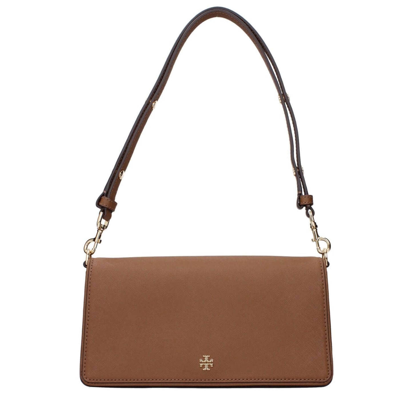 Tory Burch Brown Leather Shoulder Bag