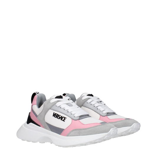 Versace White Fabric Sneakers VE-15144719286537-EU35/US5